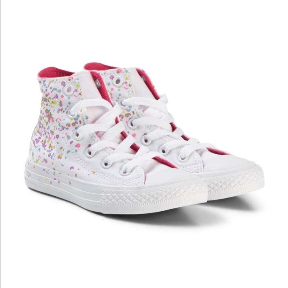 Womens Converse Birthday confetti high tops